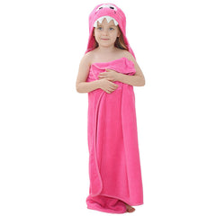 Polyester Bath Towel With Hood For Children - Otaj Gifts