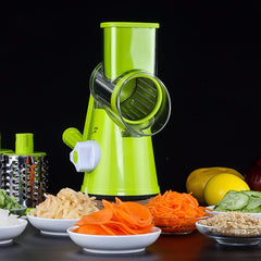 Vegetable Cutter Round Mandoline Slicer Potato Julienne Carrot Grater Cheese - Otaj Gifts