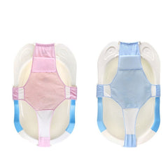 Cotton baby bath net cross non-slip light bath net newborn bath bed bath universal bath net - Otaj Gifts