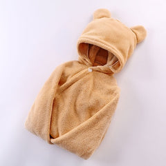 Cotton baby care hooded bath towel - Otaj Gifts