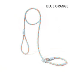 Dog Rope Pet Pulling Rope Puppy Strap Traction Rope Heavy Duty Belt Large Dog Leash Dog Collar Strap Dog Training Pet Harness Hands-Free Leash For Small Dogs Multicolor Pet Supplies - Otaj Gifts