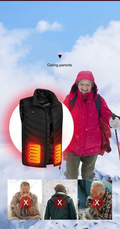 Warm And Heated Vest - Otaj Gifts