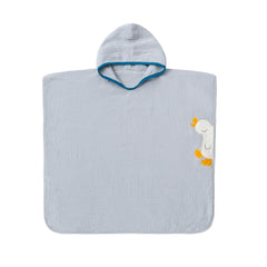 Cotton Gauze Children Can Wear Hooded Hooded Bath Towel - Otaj Gifts