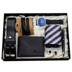 Cross-border Watch Gift Box Holiday Birthday Gift Practical Simple Men's Large Dial Watch Gift Suit - Otaj Gifts