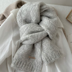 Wool Blended Korean Style Fashionable Student High-grade Knitted - Otaj Gifts