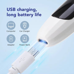 Rechargeable Electric Heated Eyelash Curler Digital Display Eyelash Curler Beauty Makeup Tool 3 Gears Temperature Control - Otaj Gifts