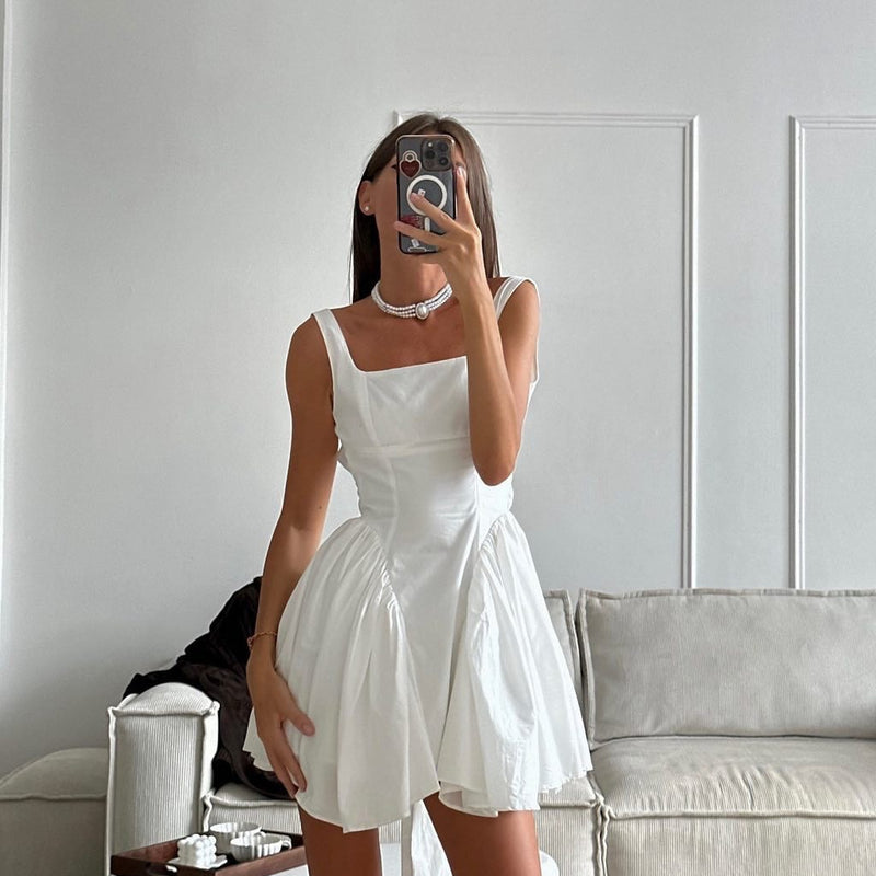Women's Design Sense Slip Dress Backless - Otaj Gifts