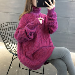 Long Loose All Matching Lazy Style Sweater - Otaj Gifts