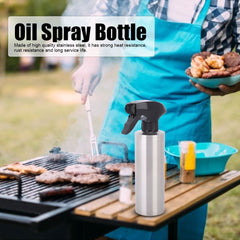 Kitchen 304 Stainless Steel Oil Sprayer Dispenser Olive Oil Spray Bottle Cooking Barbecue Tool - Otaj Gifts