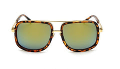 Flat Top Hot Square Sunglasses Men Women Luxury Brand Design Couple Lady Celebrity Brad Pitt Sun Glasses Super star Eyewear - Otaj Gifts