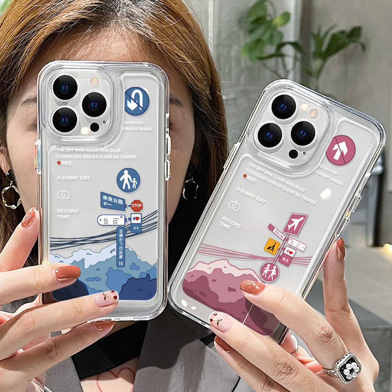 Fashion Minimalist Drop-proof Phone Case Protector - Otaj Gifts