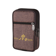 Enlarged Canvas Mobile Phone Bag Zipper Waterproof - Otaj Gifts