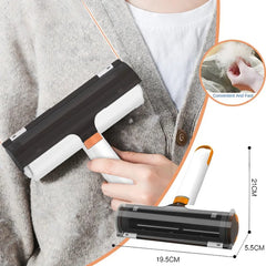 2 In 1 Pet Hair Removal Roller Multifunctional Portable Washable Hair Removal Brush Pet Supplies - Otaj Gifts