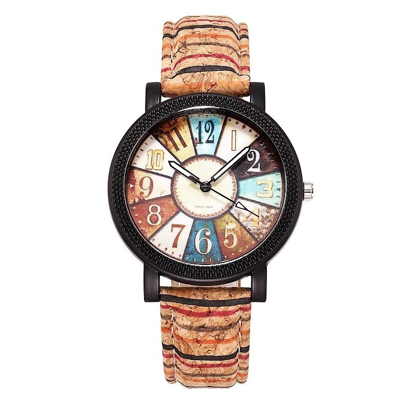 Casual Vintage Leather Women Quartz Wrist Watch Gift Clock - Otaj Gifts
