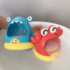 Bubble Machine Baby Bath Toy Pool Foam Making Machine Bathroom Bubble Blowing Bathtub Maker Blower Kids Play Water Games Toy Set - Otaj Gifts