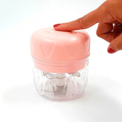 Electric Garlic Crusher Fruit Processor 250ml USB - Otaj Gifts