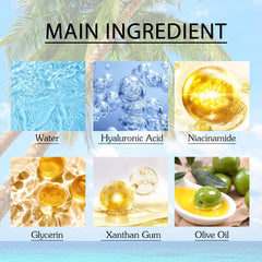 Hyaluronic Acid Moisturizing Protective Gel Summer Outdoor Moisturizing Refreshing Not Oily Resist Ultraviolet Rays - Otaj Gifts