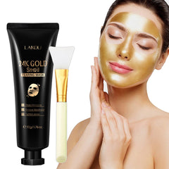 Gold Foil Snail Tear-Off Mask Hydrating - Otaj Gifts