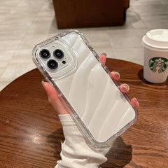 Water Ripple Phone Case Transparent Drop-resistant Protective Cover - Otaj Gifts