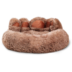 Cute Dog Bear Paw Shape Dog Bed, Dog Beds & Furniture For Small And Medium Dogs, Cozy Plush Cute Cat Beds For Indoor Cats - Otaj Gifts