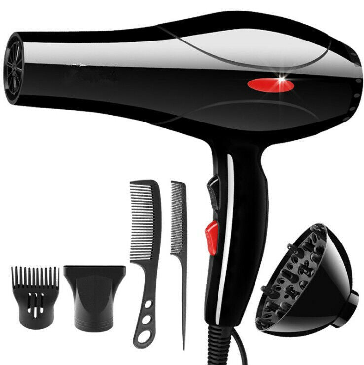 2200W Professional Style Hair Dryer Nozzle Concentrator Blower Pro Salon Heat UK - Otaj Gifts