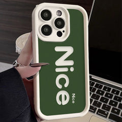 Nice Niche English Phone Case Simple - Otaj Gifts