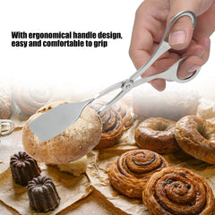 Stainless Steel BBQ Clip Buffet Food Tongs Baking Bread Steak Kitchen Clamp Serving ToolsFood Tong - Otaj Gifts