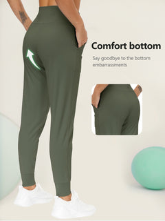 High Waist Yoga Pants With Pockets Leggings For Women Tummy Control Workout Leggings For Running Fitness Yoga - Otaj Gifts
