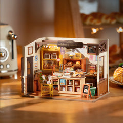 Rolife Becka's Baking House DIY Miniature House For Kids 3D Wooden Toys DG161 - Otaj Gifts