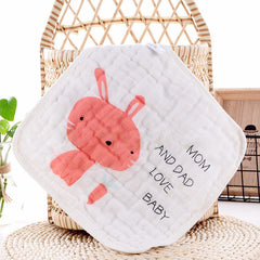 Infants And Children Six-layer Cotton Gauze Towel - Otaj Gifts