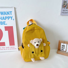 Cartoon Cute Little Bear Kindergarten School Bag - Otaj Gifts