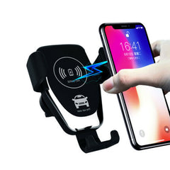 10W QI Wireless Fast Car Charger Mount Holder Stand Automatic Clamping Charging - Otaj Gifts