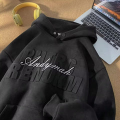 Suede Heavy Sweater American Retro Design - Otaj Gifts