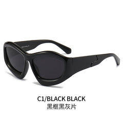Men And Women Riding Outdoor Personality Concave Shape Sun Glasses - Otaj Gifts