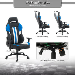 High Back Gaming Chair Racing Office Chair with PU Leather - Otaj Gifts