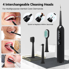 Portable Household Ultrasonic Electric Toothbrush - Otaj Gifts