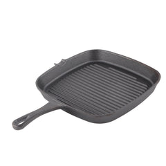 Cast Iron Steak Frying Pan Food Meals Gas Induction Cooker Cooking Pot Kitchen Cookware - Otaj Gifts