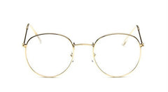 Woman Men Glasses Retro Round Glasses Frame - Otaj Gifts