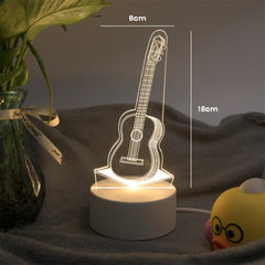 Creative small table lamp bedroom dormitory birthday gift - Otaj Gifts