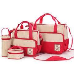 Baby Diaper Bag Suits For Mom Baby Bottle Holder Mother Mummy Stroller Maternity Nappy Bags Sets - Otaj Gifts