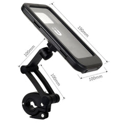 Motorcycle Phone Holder Waterproof Sensitive TPU Touch Screen 360° Rotation Bike Navigation Mount - Otaj Gifts