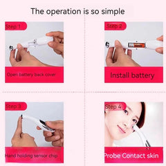 Home Electric Eye Massage Beauty Instrument Exquisite Eye Skin De-Bagging De-Watering Reduce Fine Lines Care Instrument - Otaj Gifts