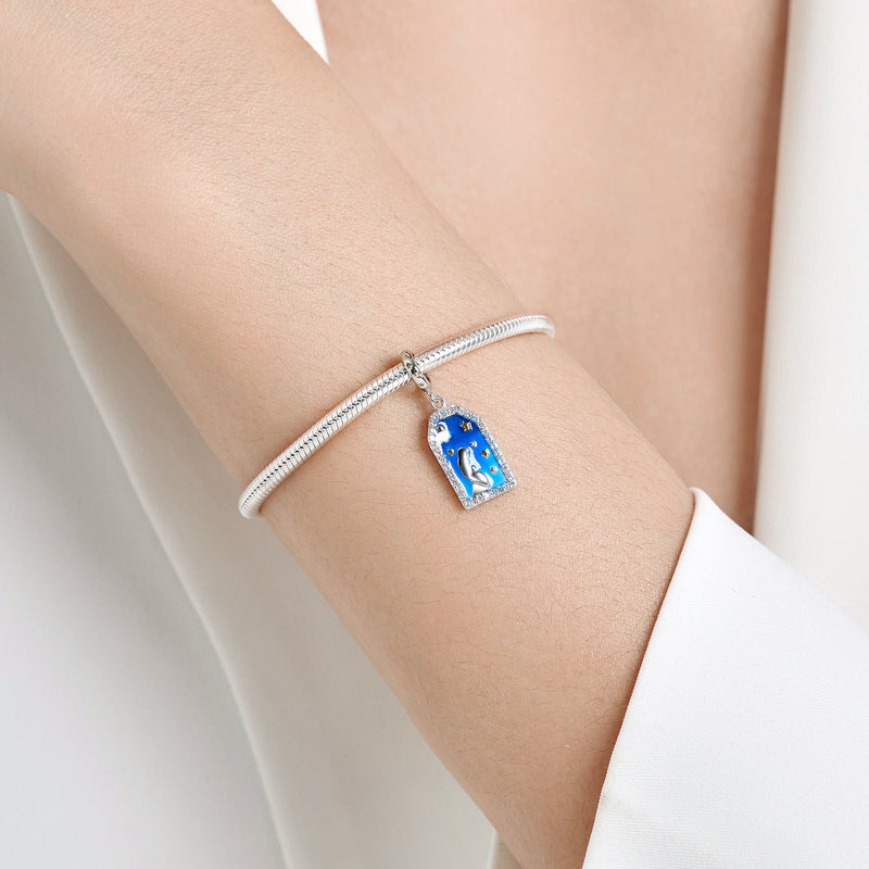 Mothers Pregnant With Life Pendant Mother's Day Beads S925 Sterling Silver DIy Enamel Colored Beads Accessories - Otaj Gifts