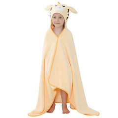Polyester Bath Towel With Hood For Children - Otaj Gifts