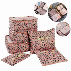 Travel Bag Organizer Kit Travel Bag Necessaire 6 Pieces - Otaj Gifts