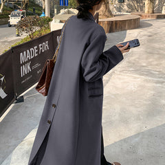 Womens Long Trench Coat, Classic Trench Coat, British Style Women's Coat Outerwear, Elegant Jacket For Women, Spring Clothing - Otaj Gifts