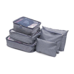 Travel Bag Organizer Kit Travel Bag Necessaire 6 Pieces - Otaj Gifts