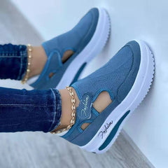 Women's Sneakers Summer New Ladies Casual Low Wedge Breathable Non-Slip Comfort Feamle Sport Shoes Mesh Shoes Fashion Style - Otaj Gifts