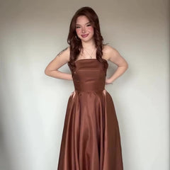 Tube Top Lace-up Waist-controlled Elegant Evening Dress - Otaj Gifts