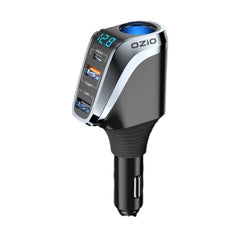 Quick Charging Car Cigarette Lighter With One To Three Conversion Plug - Otaj Gifts